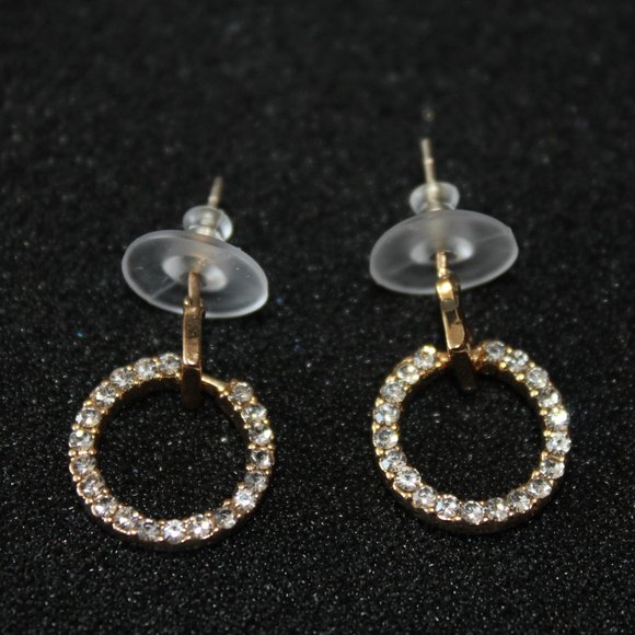 Ins Style Stub Earring Pendants Circle - Picture 2 of 2